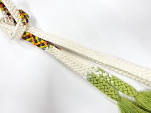 正絹　手組帯締め